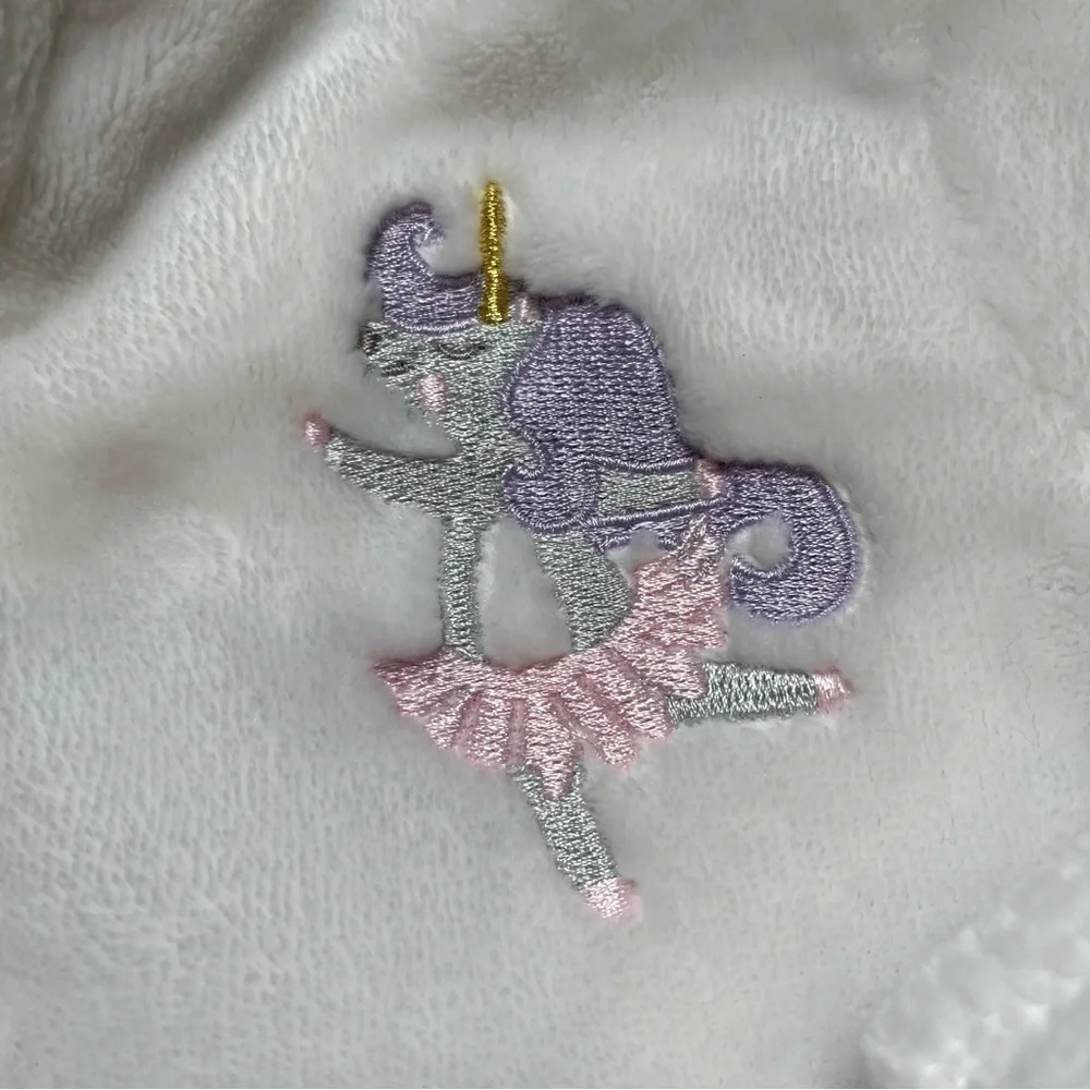 Penelope Mack One Piece Hoodie | Baby 6 - 9 months | White with Pastel